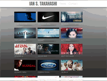 Tablet Screenshot of iantakahashi.com